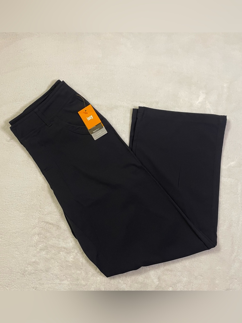 NWT lucy Black Walkabout Stretch Performance Pants size M